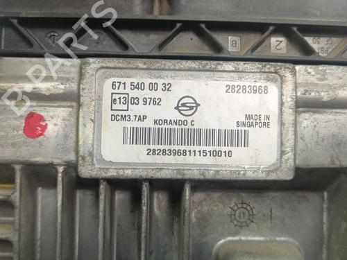 Engine control unit (ECU) SSANGYONG KORANDO (CK) | BP35745880M57 - Image 2