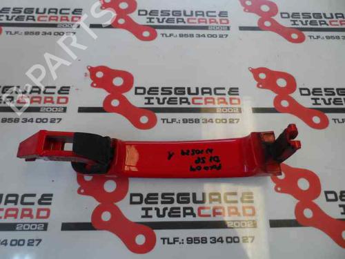 Used Front left exterior door handle VW POLO IV (9N_, 9A_) 1.4 TDI (70 hp) 1623246