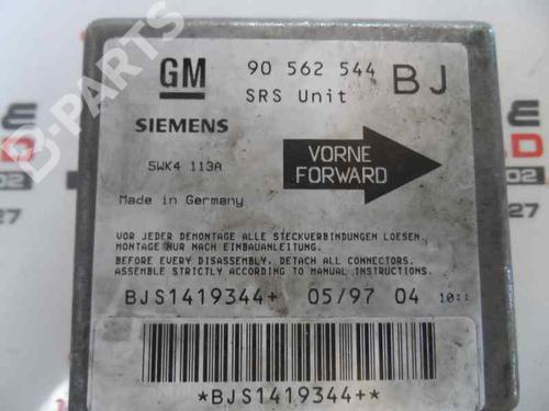 Airbag module OPEL ASTRA G Hatchback (T98) 1.7 TD (F08, F48) | BP1281051M53 