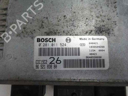 Motorstyringsenhet CITROËN C5 I (DC_) 2.0 HDi (DCRHZB, DCRHZE) (109 hp) 8267094