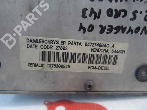 Fuse box CHRYSLER VOYAGER IV (RG, RS) 2.5 CRD | BP585724E1 