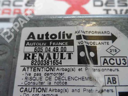 ECU airbags RENAULT KANGOO (KC0/1_)  | BP585650M53 