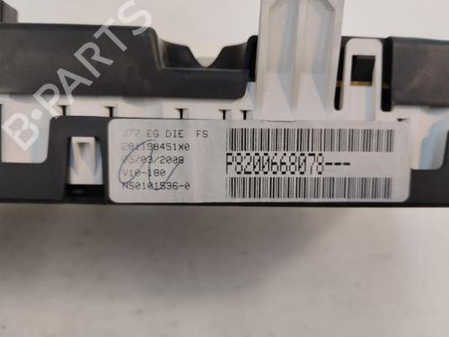 Compteur de vitesse RENAULT MODUS / GRAND MODUS (F/JP0_) 1.5 dCi (FP0F, JP0F) (86 hp) 16347178