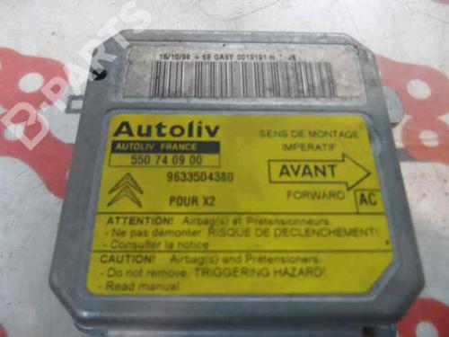 ECU airbags CITROËN XANTIA (X1_, X2_)  | BP2969492M53 