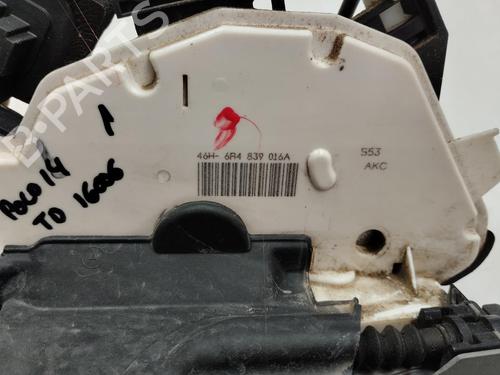 Rear right lock VW POLO V (6R1, 6C1)  | BP18475610C99 