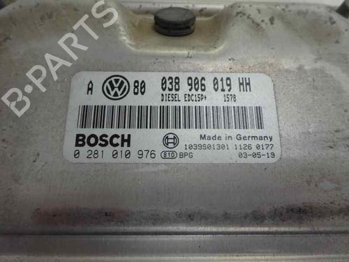 Motorstyringsenhed VW GOLF IV (1J1) 1.9 TDI (110 hp) 6518377
