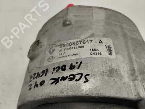 Generator RENAULT GRAND SCÉNIC II (JM0/1_) 1.9 dCi (JM0G, JM12, JM1G, JM2C) | BP30541502M7 