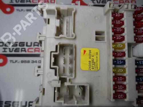 Fuse box NISSAN PRIMERA Hatchback (P12)  | BP587444E1 