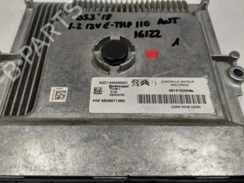 Engine control unit (ECU) DS DS 3 (SA_) 1.2 THP 110 / PureTech 110 (SAHNPS, SAHNZ6, SAHNZT) | BP21395063M57