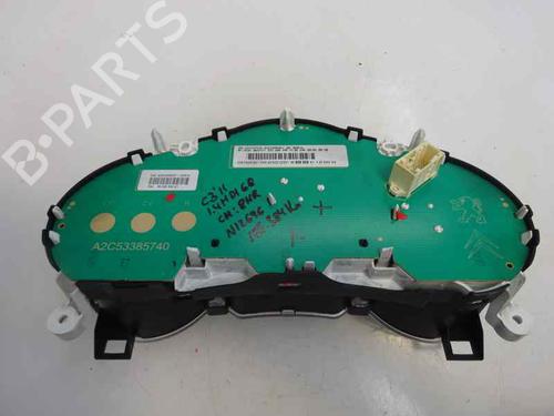 Instrument cluster CITROËN C3 II (SC_) 1.4 HDi 70 (SC8HZC, SC8HR0, SC8HP4) | BP3408494C47 