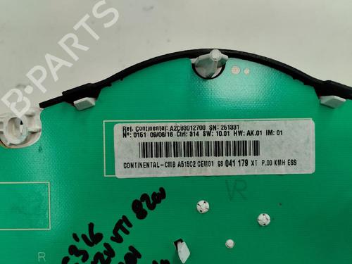 Used Instrument cluster Instrument cluster 11868068 11868068