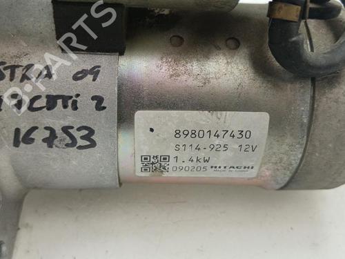 Starter OPEL ASTRA H GTC (A04) 1.7 CDTI (L08) | BP38719796M8 - Image 2