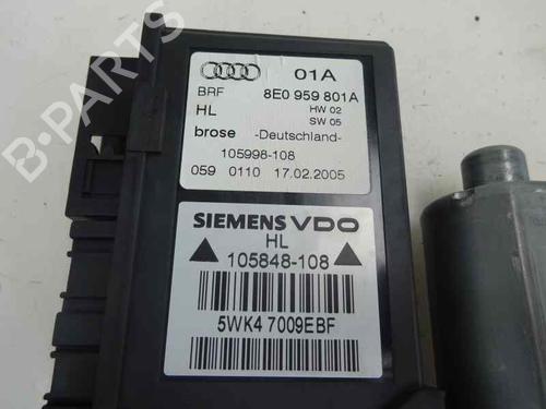 Used Left rear window motor AUDI A4 B7 (8EC) 2.0 TDI (170 hp) 7656911