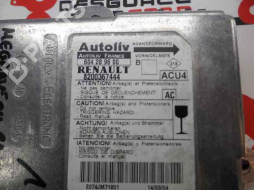 ECU airbags RENAULT MEGANE II (BM0/1_, CM0/1_) 1.5 dCi (BM0F, BM0T, BM2B, CM0F, CM0T) | BP586911M53 