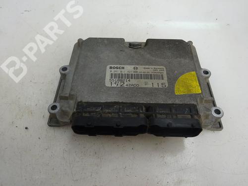 Used Engine control unit (ECU) FIAT STILO (192_) 1.9 D Multijet (100 hp) 10509226
