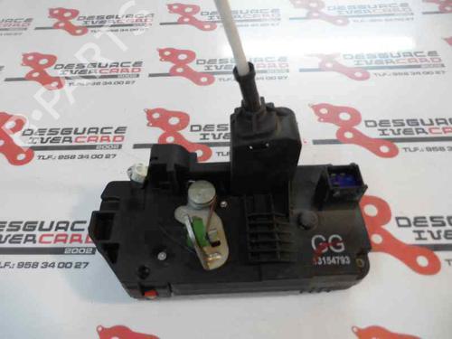 Serrure arrière gauche OPEL MERIVA A MPV (X03) 1.7 CDTI (E75) (100 hp) 354307