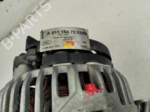 Alternator MERCEDES-BENZ C-CLASS (W203) C 200 Kompressor (203.045) | BP17520320M7 