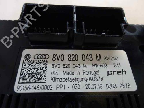Climate control AUDI A3 (8V1, 8VK) 1.6 TDI | BP2708403I5