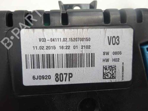 Cuadro instrumentos SEAT IBIZA IV (6J5, 6P1) 1.2 TSI (86 hp) 6041266