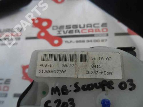 Rear right seatbelt MERCEDES-BENZ C-CLASS Coupe (CL203) C 220 CDI (203.706) | BP6657672I28 
