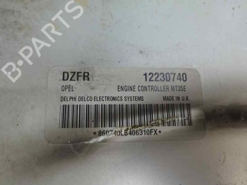 Kollisjonspute styreenhet OPEL ASTRA H (A04) 1.6 (L48) (105 hp) 10165114