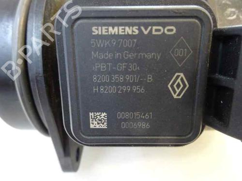 Mass air flow sensor RENAULT CLIO III (BR0/1, CR0/1) 1.5 dCi (BR17, CR17) | BP1624056M95