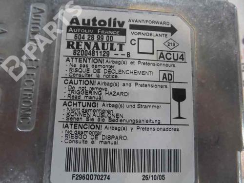 ECU airbags RENAULT MEGANE II (BM0/1_, CM0/1_) 1.5 dCi (BM02, BM13, BM2A, CM02, CM13) | BP1865765M53 