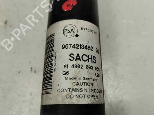 Venstre bagtil støddæmper PEUGEOT PARTNER Tepee 1.6 BlueHDi 100 (100 hp) 22646487