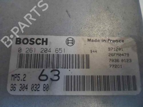 Engine control unit (ECU) PEUGEOT 406 (8B)  | BP252787M57 