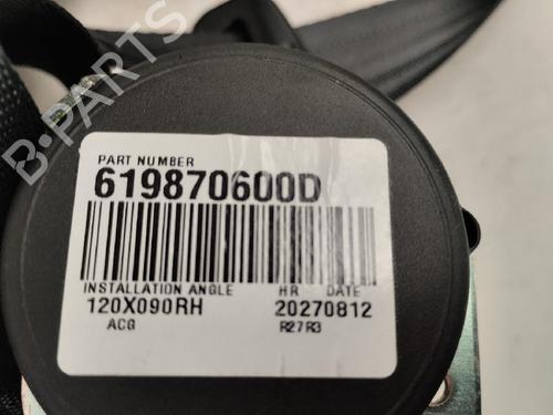 Used Rear right seatbelt NISSAN JUKE (F15) 1.6 (113 hp) 13085708