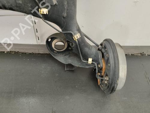 Used Rear axle VW POLO V (6R1, 6C1) 1.2 TDI (75 hp) 18475701