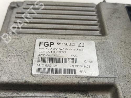 Engine control unit (ECU) OPEL CORSA C (X01) 1.3 CDTI (F08, F68) | BP37710926M57 - Image 4