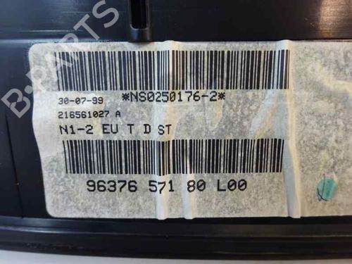 Instrument cluster CITROËN XANTIA (X1_, X2_) 2.0 HDI 109 | BP1178913C47