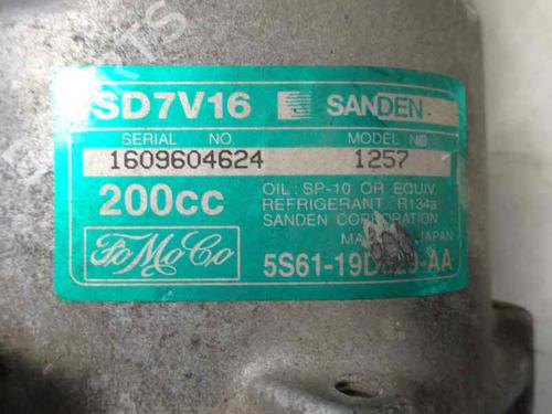 AC-Kompressor FORD FIESTA V (JH_, JD_) 1.6 TDCi (90 hp) 5817853