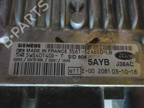 Calculateur moteur (ecu) FORD FIESTA V (JH_, JD_) 1.4 TDCi (68 hp) 1560062
