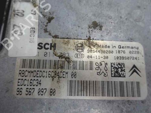 Used Engine control unit (ECU) PEUGEOT 206 Hatchback (2A/C) 1.4 HDi eco 70 (68 hp) 4570117