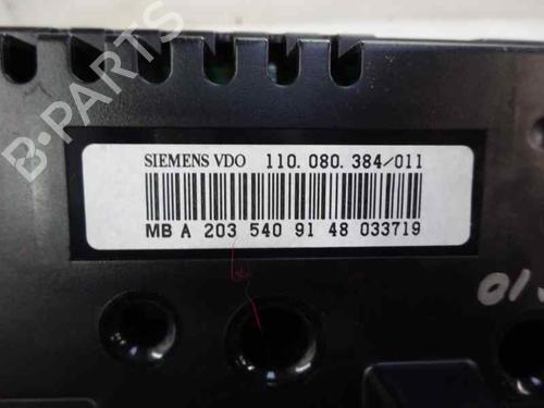 Used Instrument cluster MERCEDES-BENZ C-CLASS Coupe (CL203) C 220 CDI (203.708) (150 hp) 4026144