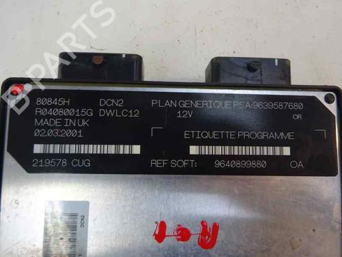 Used Engine control unit (ECU) PEUGEOT 206 Hatchback (2A/C) 1.9 D (69 hp) 8728751