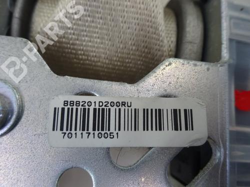 Front right seatbelt KIA CARENS III MPV (UN) 2.0 CRDi 140 | BP11014348I25 