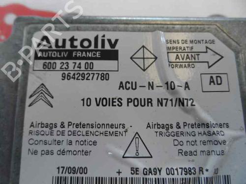 Used ECU airbags CITROËN XSARA (N1) 1.9 D (68 hp) 358580