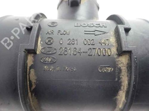 Used Mass air flow sensor KIA CARENS II MPV (FJ) [2002-2013]  6547160