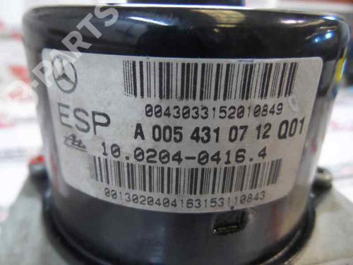 ABS Bremseaggregat MERCEDES-BENZ CLK (C209) CLK 270 CDI (209.316) | BP202290M43 