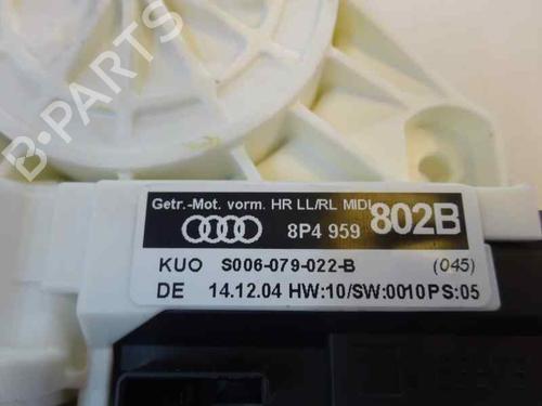 Rudehejsemotor bagstkærm højre AUDI A3 Sportback (8PA) 1.9 TDI (105 hp) 1711960