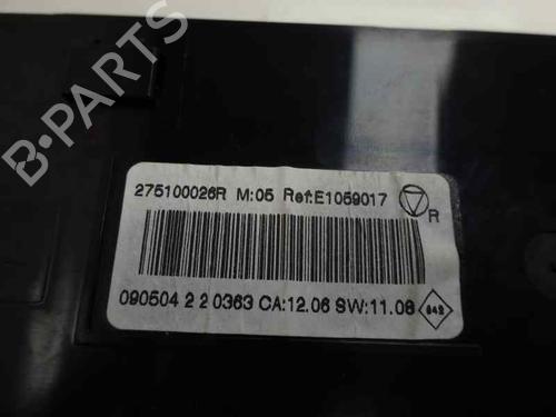 Climate control RENAULT SCÉNIC III (JZ0/1_) 1.5 dCi | BP4653304I5