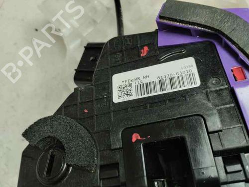 Used Rear right lock HYUNDAI i30 (PDE, PD, PDEN) 1.0 T-GDI (120 hp) 21772670