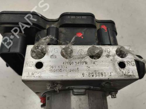 Used ABS pump RENAULT CAPTUR I (J5_, H5_) 1.2 TCe 120 (120 hp) 26561507