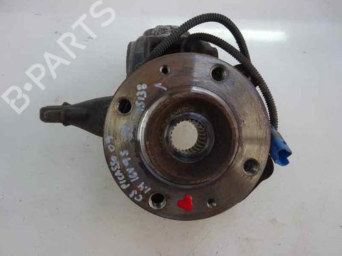 Used Right front steering knuckle CITROËN C3 Picasso (SH_) 1.4 VTi 95 (SH8FSC, SH8FP0, SH8FP6) (95 hp) 10496466