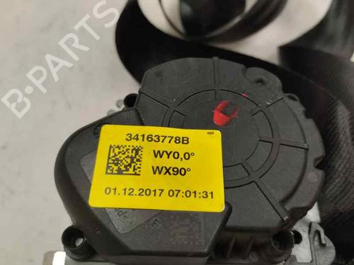 Veiligheidsgordel achter rechts SKODA FABIA III (NJ3) 1.0 (75 hp) 29134538