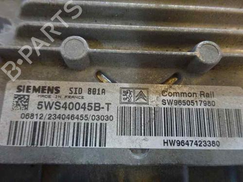 Used Engine control unit (ECU) PEUGEOT 307 (3A/C) 2.0 HDi 90 (90 hp) 1560048