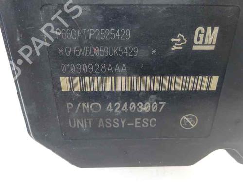 ABS Bremseaggregat OPEL MOKKA / MOKKA X (J13) 1.6 CDTI 4x4 (_76) (136 hp) 9721452